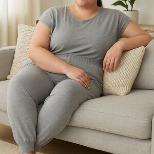 Serra Light Gray Sleeveless Jumper